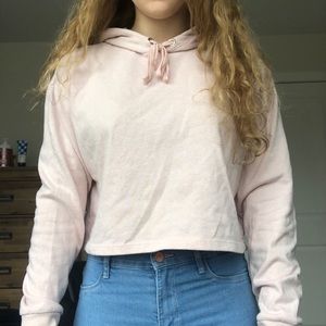 cropped hoodie